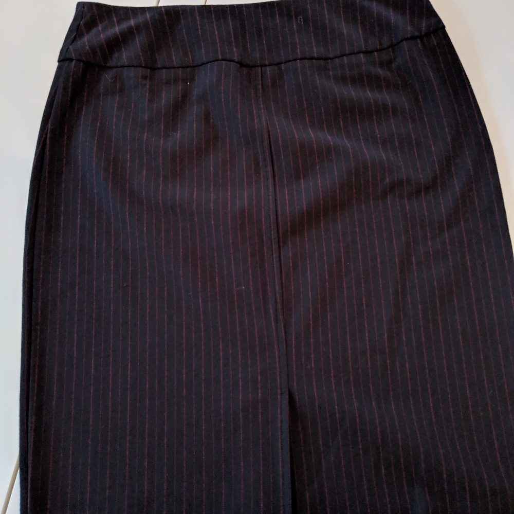 Pin Stripe Pencil Skirt